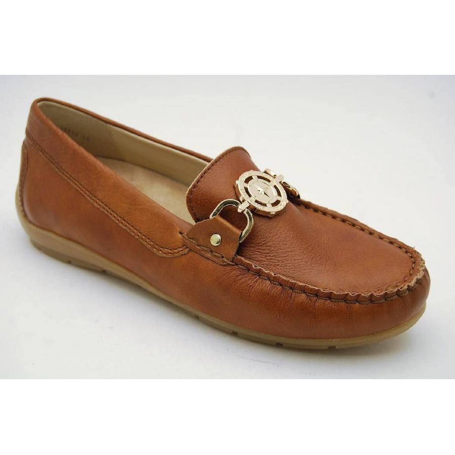 ARA cognac ABAMA loafer