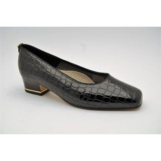 ARA svart GRAZ CROCOLACK pumps