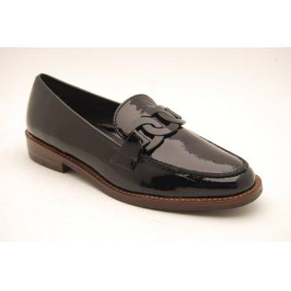 ARA svart IT TROT lack loafer