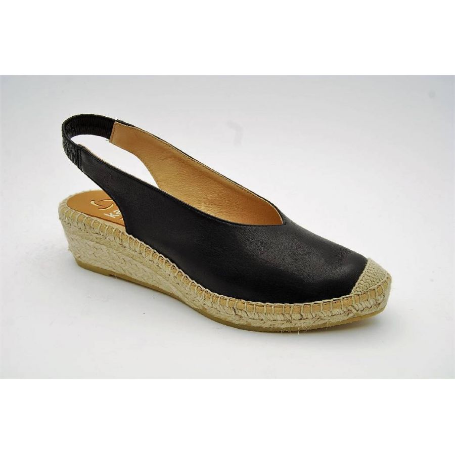 KANNA svart espadrillo