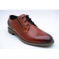 BUGATTI cognac AMROS snörsko