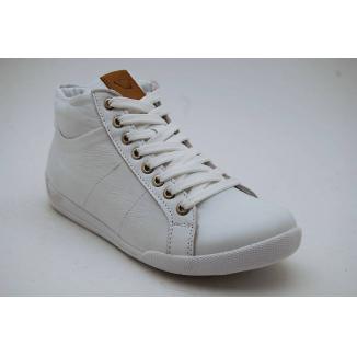 CHARLOTTE vit high sneaker