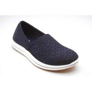 CLARKS navy BRINKLEY EMELIE D