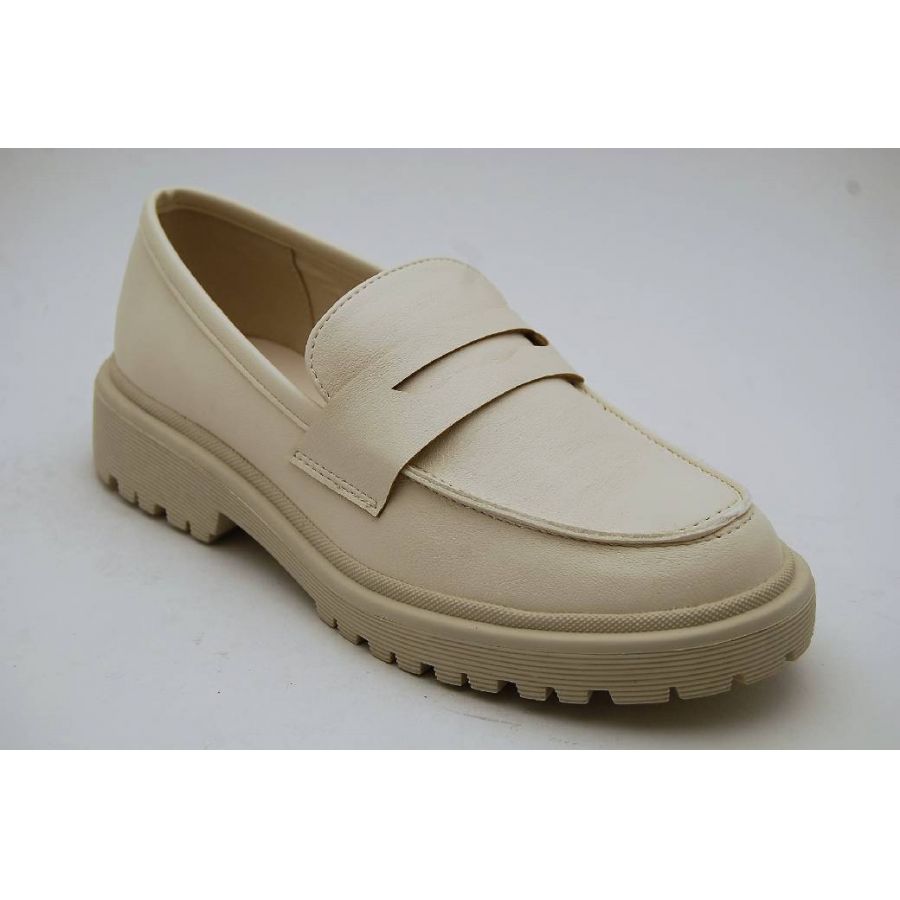 DUFFY beige loafer