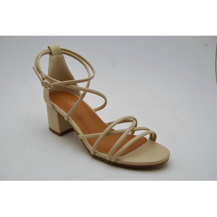 DUFFY beige sandalett klack