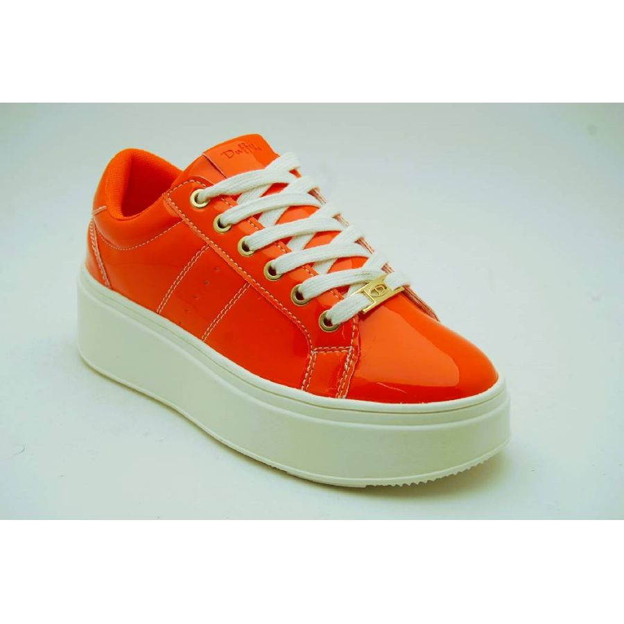 DUFFY orange sneaker lack