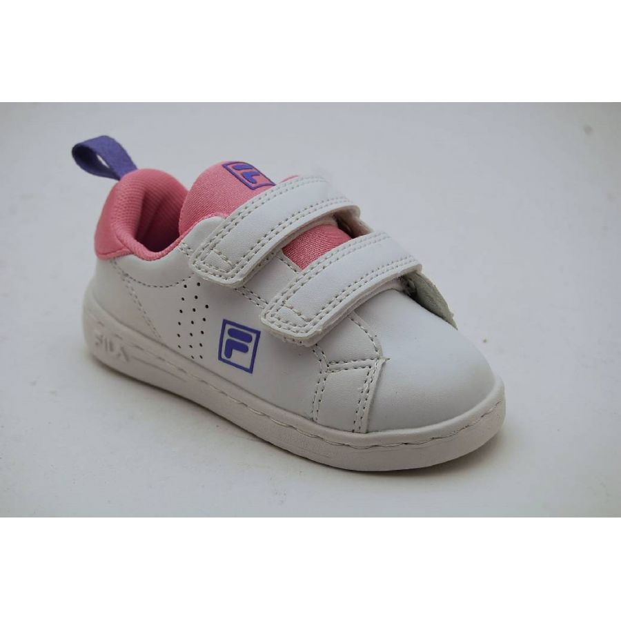 FILA vit/rosa CROSSCOURT