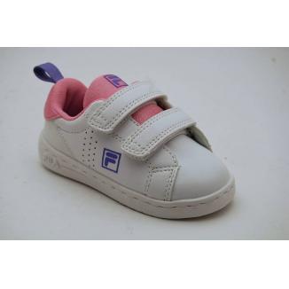 FILA vit/rosa CROSSCOURT