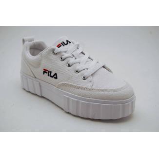 FILA vit SANDBLAST tygsko