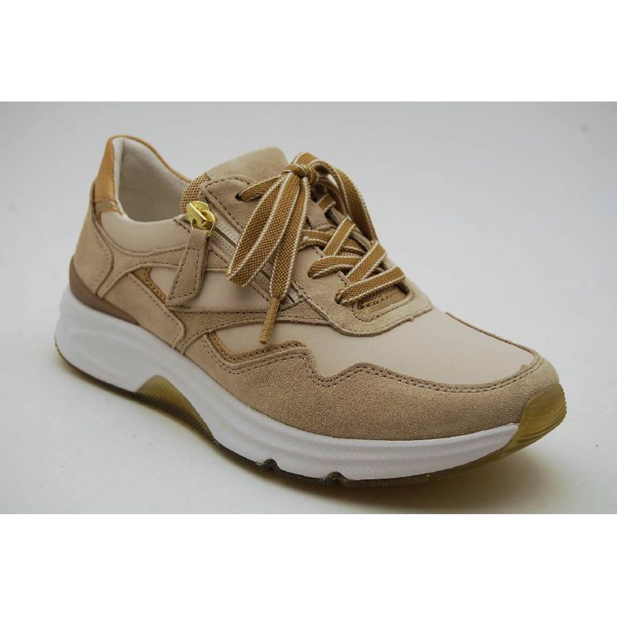 GABOR beige sneaker dragkedja