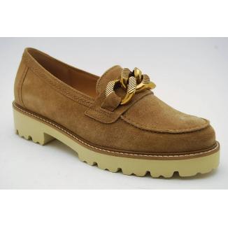 GABOR beige loafers kedja