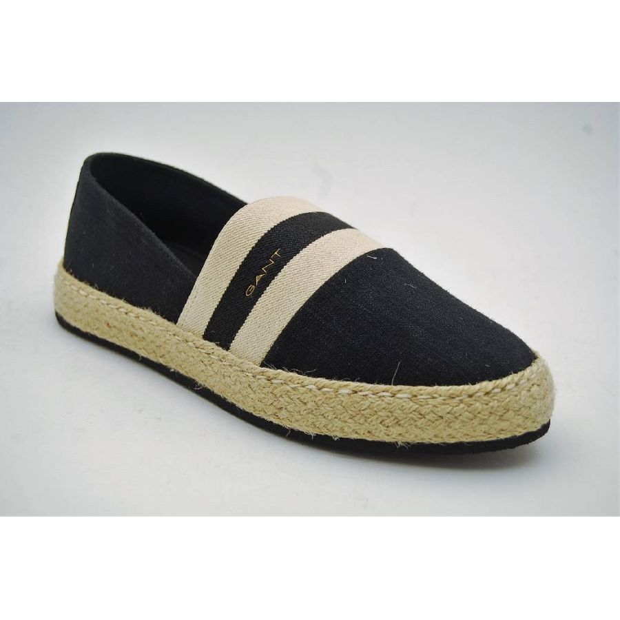 GANT svart RAFFIAVILLE ESPADRI