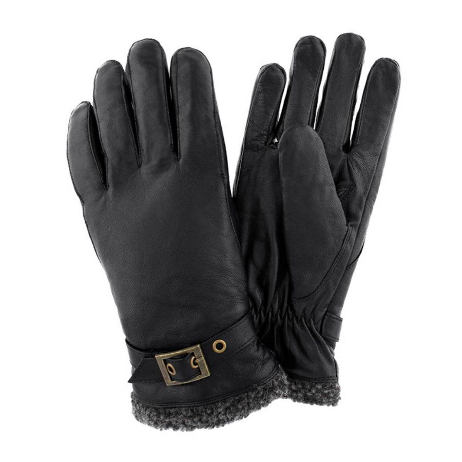 HK svart LADIES GLOVE GOATNAPP