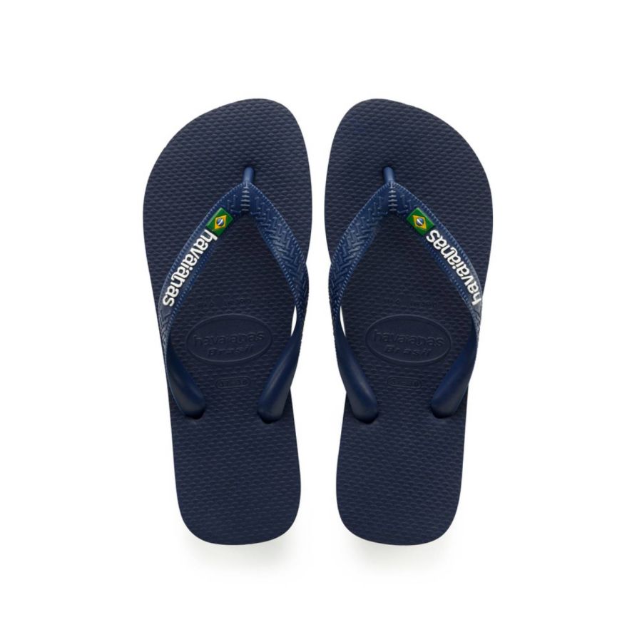 HAVAIANAS navy BRASIL LOGO