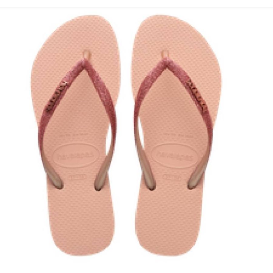 HAVAIANAS rosa SLIP GLITTER