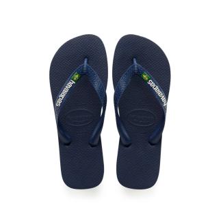 HAVAIANAS navy BRASIL LOGO