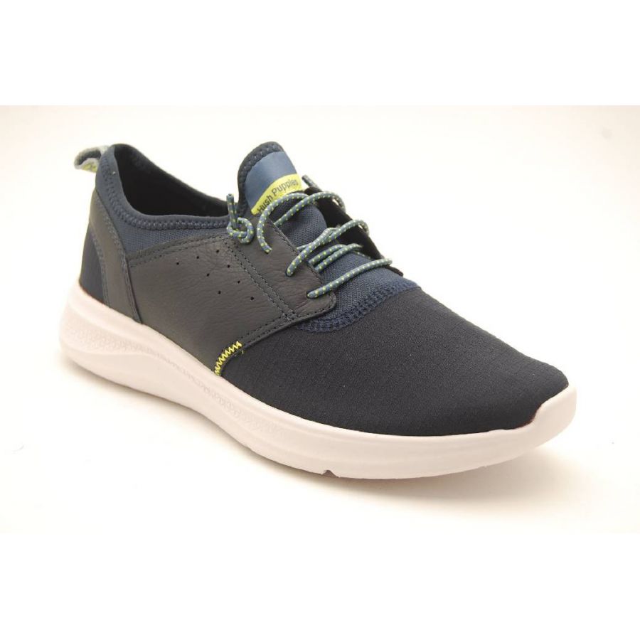 HUSH PUPPIES navy ELEVATE BUNG