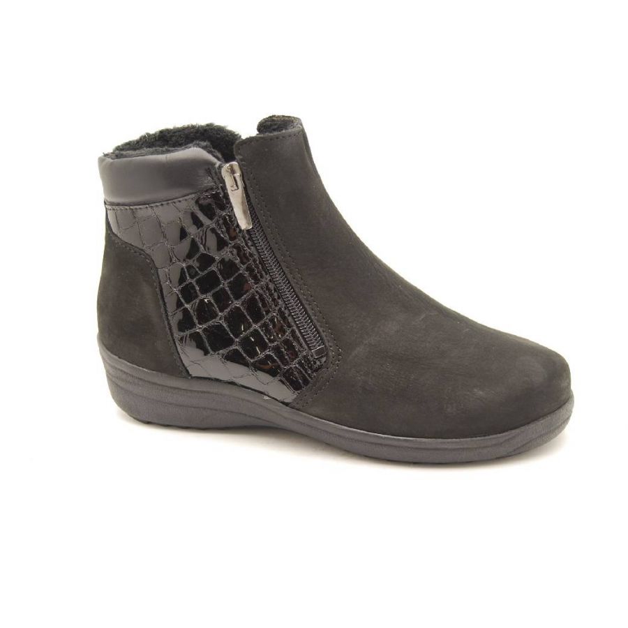 MOCKASIN svart boots H-VIDD