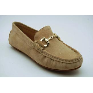 PARK WEST beige mocka loafer