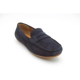 PARK WEST navy loafer