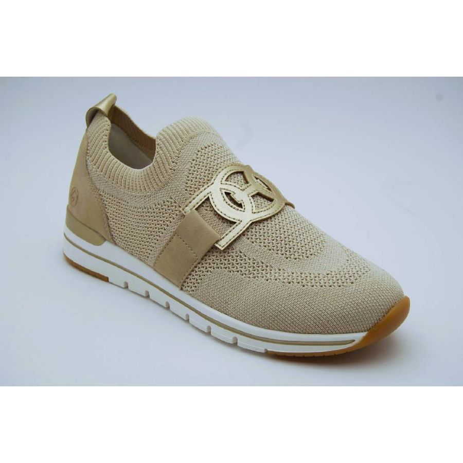 REMONTE beige sneakersock