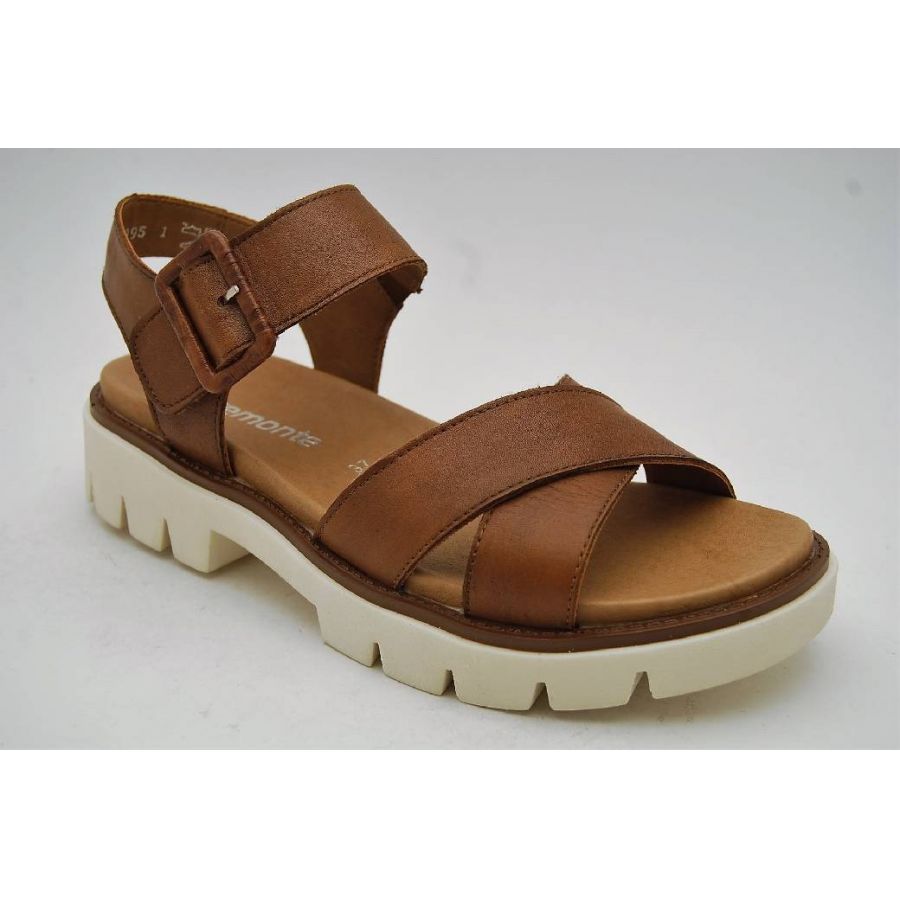 REMONTE brun sandal grov sula