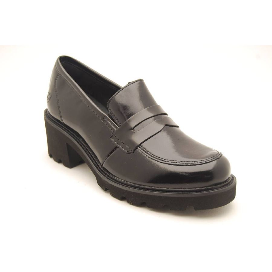 REMONTE svart loafer grov