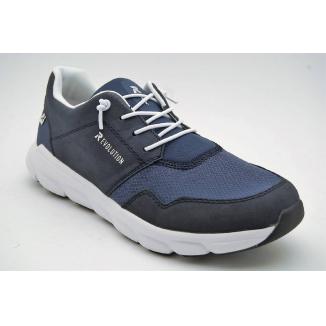 RIEKER-R blå sneaker resår