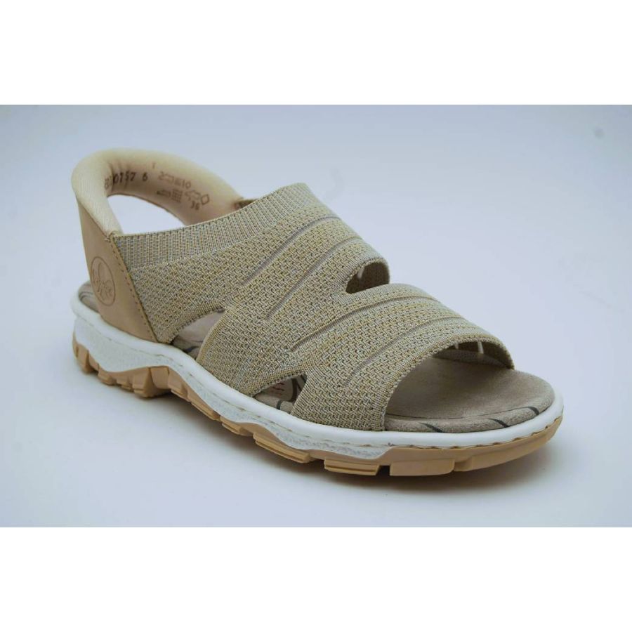 RIEKER beige sandal R2GO