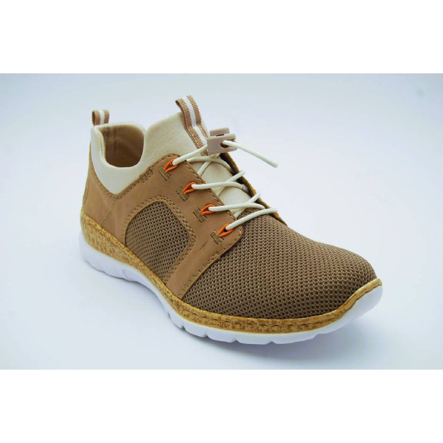 RIEKER beige sneaker resår