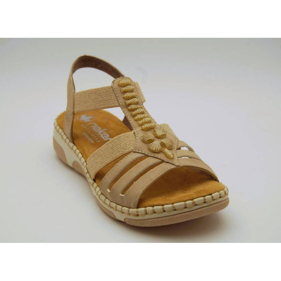RIEKER beige X-BRED sandal