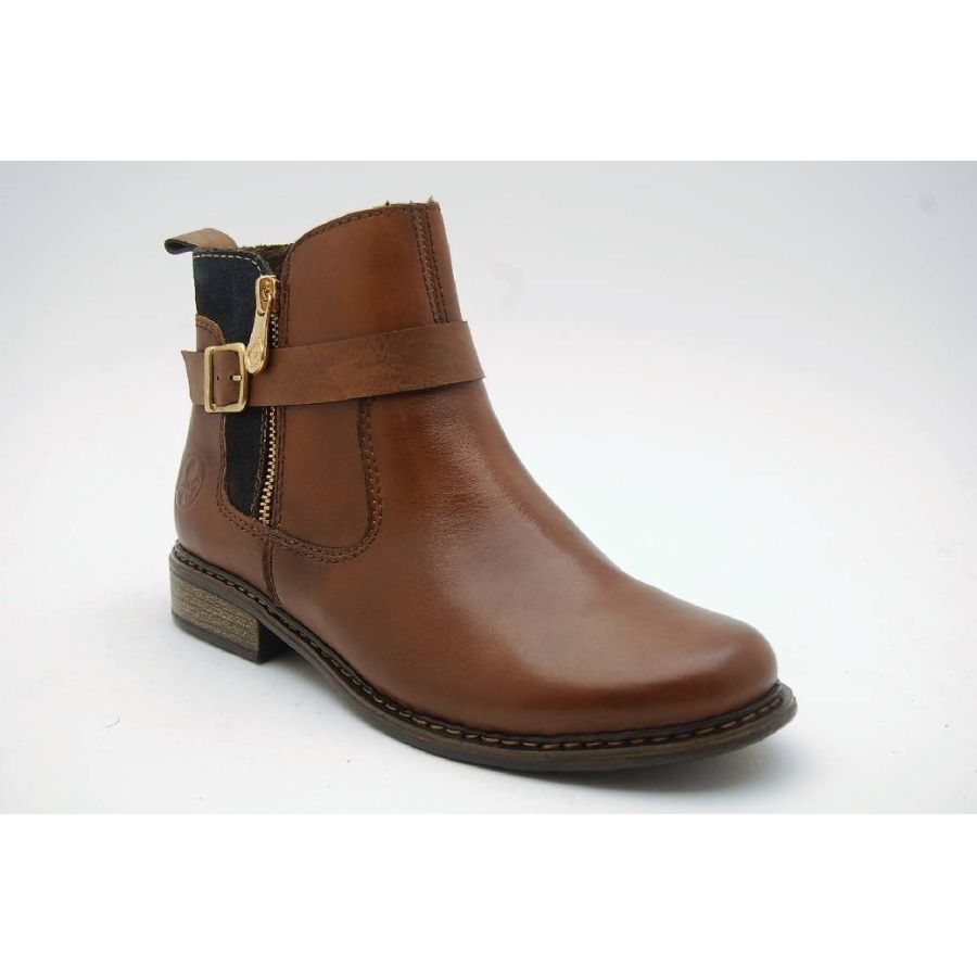 RIEKER brun boots