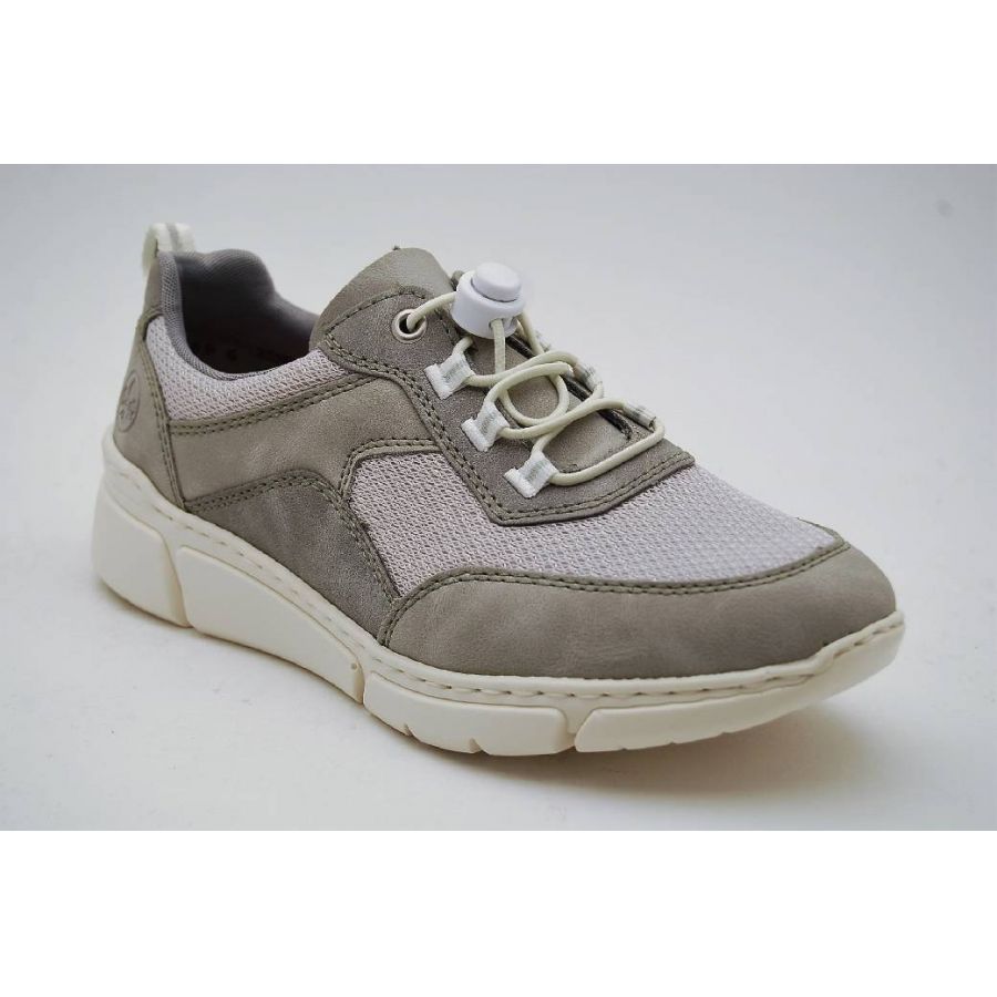 RIEKER grå sneaker resår