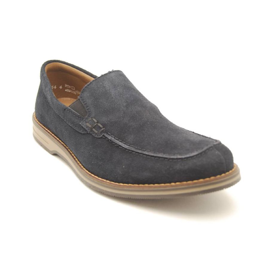 RIEKER navy loafer