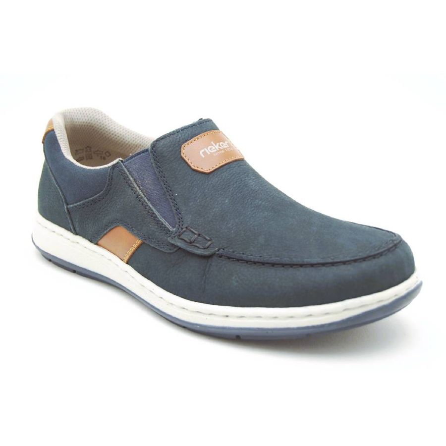 RIEKER navy slipon BRED LÄST