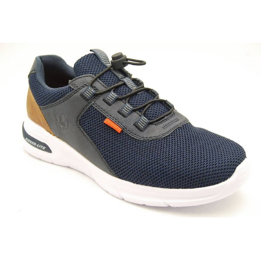 RIEKER navy sneaker resår