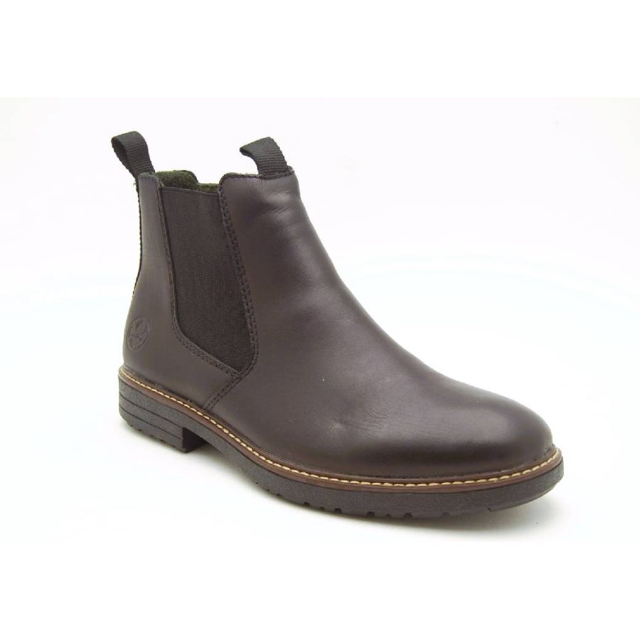 RIEKER svart resårboots