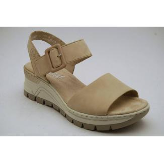 RIEKER beige sandalett