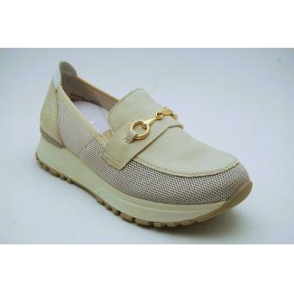 RIEKER beige slipon loafer