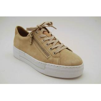 RIEKER beige sneaker dragkedja