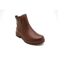 RIEKER brun boots dragkedja