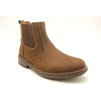 RIEKER brun resårboots