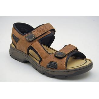 RIEKER brun sandal