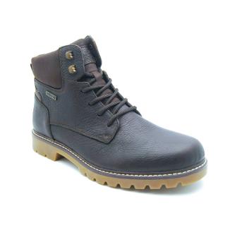 RIEKER brun TEX känga GREPP