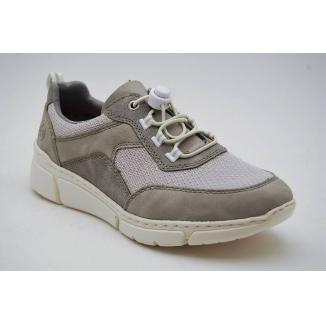 RIEKER grå sneaker resår