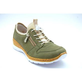 RIEKER grön promenad resår