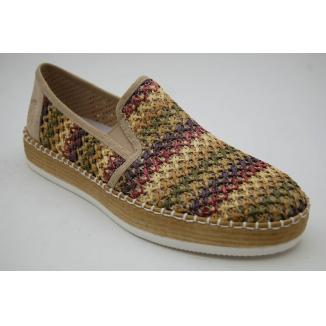 RIEKER multi slipon virkad