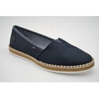 RIEKER navy slipon tyg