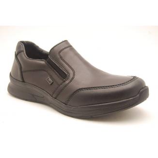 RIEKER svart H-VIDD slipon WP