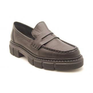 RIEKER svart loafer